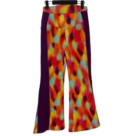 Misa Hylton For INC International Concepts Scuba Printed Pants Retro Women Small - Picture 4 of 11